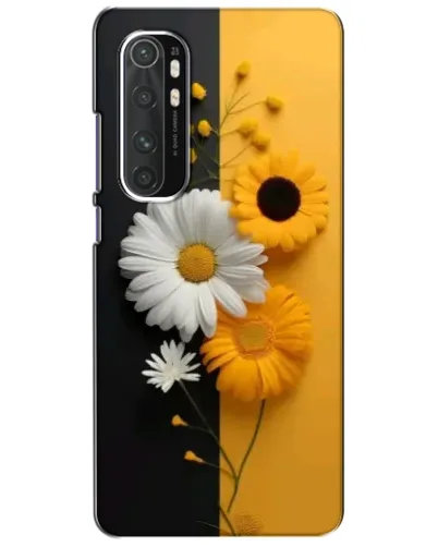 Чехол для Xiaomi Mi Note 10 Lite с картинкой «Подсолнух и ромашка»