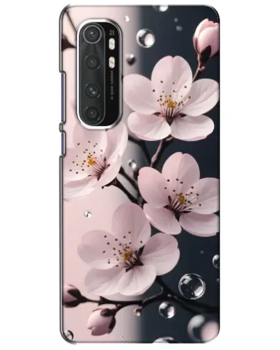Чехол для Xiaomi Mi Note 10 Lite с картинкой «Нежная сакура и капли» Чехол для Xiaomi Mi Note 10 Lite с картинкой «Нежная сакура и капли»