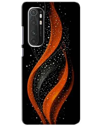 Чехол для Xiaomi Mi Note 10 Lite с картинкой «Огненная звездная волна»