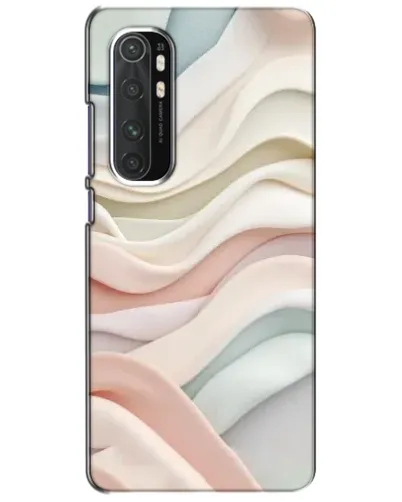 Чехол для Xiaomi Mi Note 10 Lite с картинкой «Пастельные нежные волны»