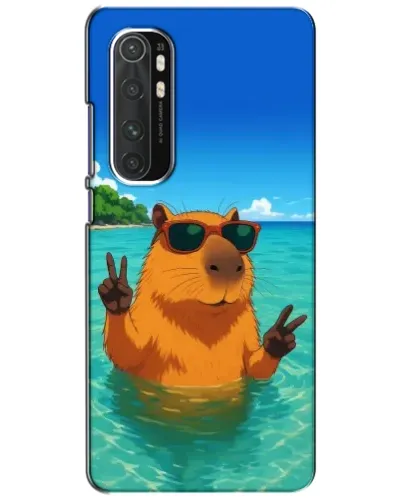 Чехол для Xiaomi Mi Note 10 Lite с картинкой «Морская капибара» Чехол для Xiaomi Mi Note 10 Lite с картинкой «Морская капибара»