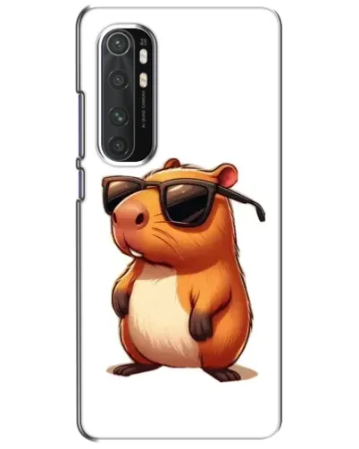 Чехол для Xiaomi Mi Note 10 Lite с картинкой «Капибара в очках» Чехол для Xiaomi Mi Note 10 Lite с картинкой «Капибара в очках»