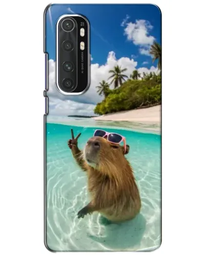 Чехол для Xiaomi Mi Note 10 Lite с картинкой «Капибара на море» Чехол для Xiaomi Mi Note 10 Lite с картинкой «Капибара на море»