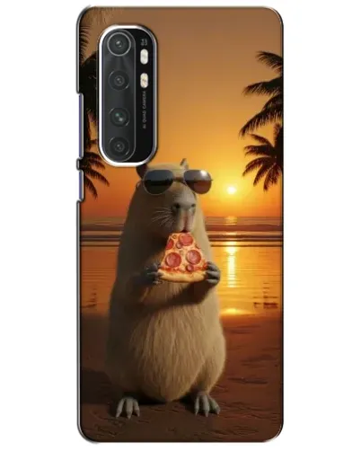 Чехол для Xiaomi Mi Note 10 Lite с картинкой «Капибара с пиццей» Чехол для Xiaomi Mi Note 10 Lite с картинкой «Капибара с пиццей»