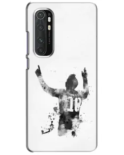 Чохол для Xiaomi Mi Note 10 Lite з картинкою «Чорно-білий силует Мессі» Чохол для Xiaomi Mi Note 10 Lite з картинкою «Чорно-білий силует Мессі»