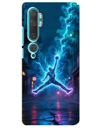 Чехол для Xiaomi Mi Note 10 с картинкой «Jordan Gold Jumpman»