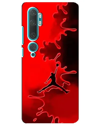 Чехол для Xiaomi Mi Note 10 с картинкой «Jordan Red Smoke»