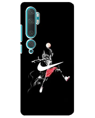 Чехол для Xiaomi Mi Note 10 с картинкой «Jordan Jumpman»
