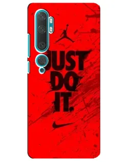 Чехол для Xiaomi Mi Note 10 с картинкой «Nike Just Do It» Чехол для Xiaomi Mi Note 10 с картинкой «Nike Just Do It»