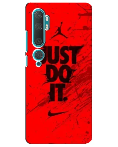Чехол для Xiaomi Mi Note 10 с картинкой «Nike Just Do It»