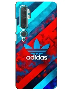 Чехол для Xiaomi Mi Note 10 с картинкой «Абстракция Adidas» Чехол для Xiaomi Mi Note 10 с картинкой «Абстракция Adidas»