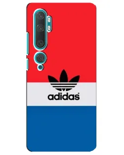 Чехол для Xiaomi Mi Note 10 с картинкой «Ретро блоки Adidas» Чехол для Xiaomi Mi Note 10 с картинкой «Ретро блоки Adidas»