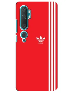 Чехол для Xiaomi Mi Note 10 с картинкой «Красный минимализм Adidas» Чехол для Xiaomi Mi Note 10 с картинкой «Красный минимализм Adidas»