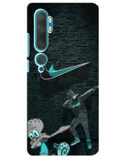 Чохол для Xiaomi Mi Note 10 з картинкою «Спортивний арт Nike»