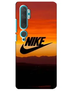 Чохол для Xiaomi Mi Note 10 з картинкою «Nike — вечірній горизонт»