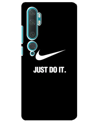 Чохол для Xiaomi Mi Note 10 з картинкою «Класичний принт Nike» Чохол для Xiaomi Mi Note 10 з картинкою «Класичний принт Nike»