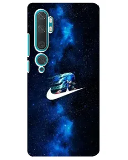 Чохол для Xiaomi Mi Note 10 з картинкою «Зірковий шлях Nike»