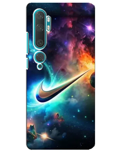 Чохол для Xiaomi Mi Note 10 з картинкою «Космічний Nike Swoosh» Чохол для Xiaomi Mi Note 10 з картинкою «Космічний Nike Swoosh»