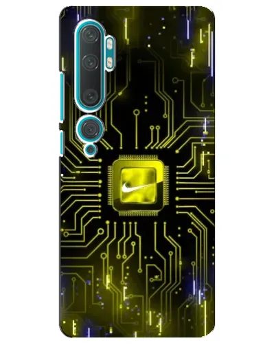 Чохол для Xiaomi Mi Note 10 з картинкою «Nike — золота іскра» Чохол для Xiaomi Mi Note 10 з картинкою «Nike — золота іскра»