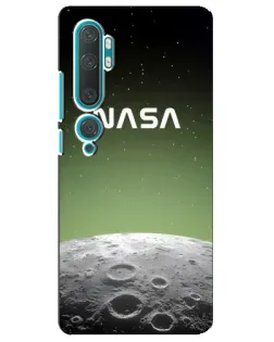 Чохол для Xiaomi Mi Note 10 з картинкою «NASA — місячний градієнт» Чохол для Xiaomi Mi Note 10 з картинкою «NASA — місячний градієнт»