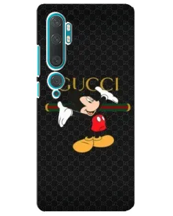 Чохол для Xiaomi Mi Note 10 з картинкою «Міккі Маус Gucci»