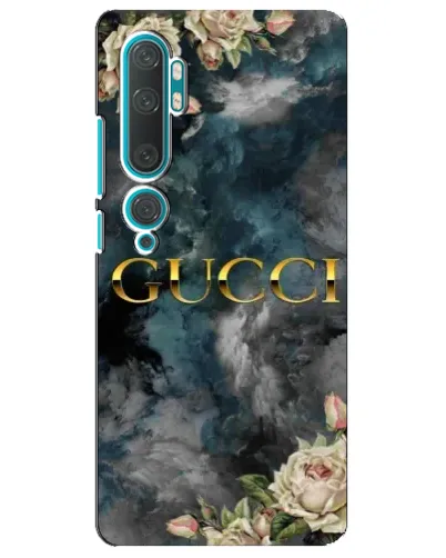 Чохол для Xiaomi Mi Note 10 з картинкою «Абстрактні квіти Gucci»
