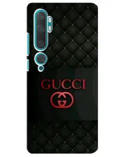 Чохол для Xiaomi Mi Note 10 з картинкою «Gucci — стьобаний чорний»
