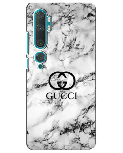 Чохол для Xiaomi Mi Note 10 з картинкою «Gucci — мармуровий шик»