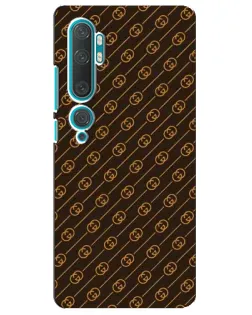 Чохол для Xiaomi Mi Note 10 з картинкою «Gucci — золоті діагоналі»