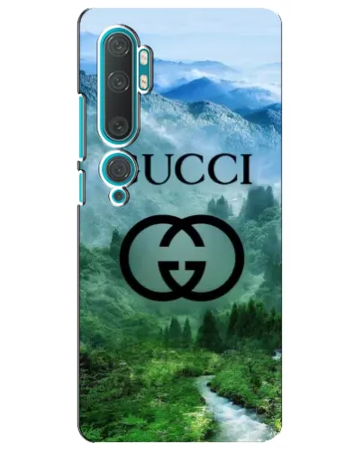 Чохол для Xiaomi Mi Note 10 з картинкою «Gucci — гірський пейзаж»