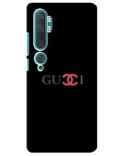 Чохол для Xiaomi Mi Note 10 з картинкою «Gucci — червоний градієнт»