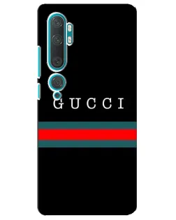 Чохол для Xiaomi Mi Note 10 з картинкою «Gucci — червоний пояс»
