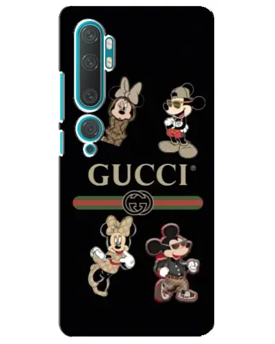 Чехол для Xiaomi Mi Note 10 с картинкой «Gucci — герои Disney и монограмма» Чехол для Xiaomi Mi Note 10 с картинкой «Gucci — герои Disney и монограмма»