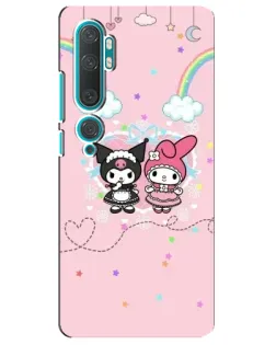 Чехол для Xiaomi Mi Note 10 с картинкой «My Melody и Kuromi» Чехол для Xiaomi Mi Note 10 с картинкой «My Melody и Kuromi»