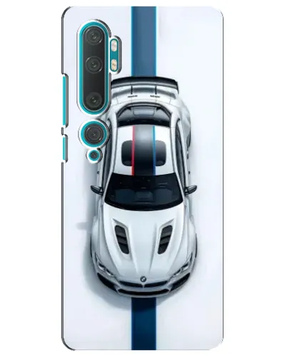 Чехол для Xiaomi Mi Note 10 с картинкой «Вид сверху — BMW M»