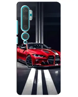 Чехол для Xiaomi Mi Note 10 с картинкой «Красная BMW на дороге» Чехол для Xiaomi Mi Note 10 с картинкой «Красная BMW на дороге»