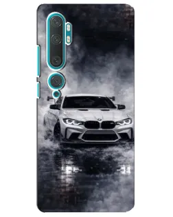 Чехол для Xiaomi Mi Note 10 с картинкой «BMW сквозь туман» Чехол для Xiaomi Mi Note 10 с картинкой «BMW сквозь туман»