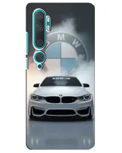 Чехол для Xiaomi Mi Note 10 с картинкой «BMW в белом дыму» Чехол для Xiaomi Mi Note 10 с картинкой «BMW в белом дыму»
