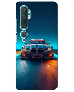 Чехол для Xiaomi Mi Note 10 с картинкой «BMW — огни неона» Чехол для Xiaomi Mi Note 10 с картинкой «BMW — огни неона»