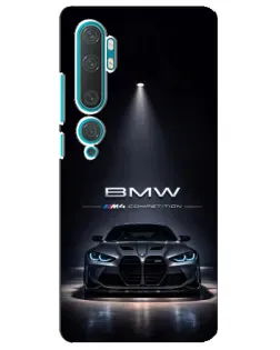 Чехол для Xiaomi Mi Note 10 с картинкой «BMW сквозь ночной город» Чехол для Xiaomi Mi Note 10 с картинкой «BMW сквозь ночной город»