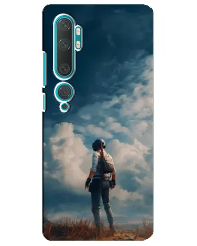 Чехол для Xiaomi Mi Note 10 с картинкой «Герой PUBG на скале» Чехол для Xiaomi Mi Note 10 с картинкой «Герой PUBG на скале»