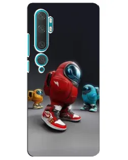 Чохол для Xiaomi Mi Note 10 з картинкою «Among Us — 3D стиль»
