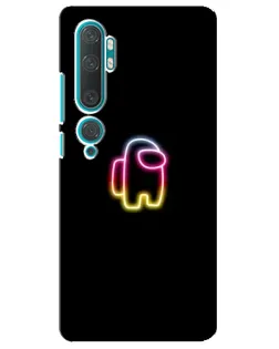 Чохол для Xiaomi Mi Note 10 з картинкою «Among Us градієнт»