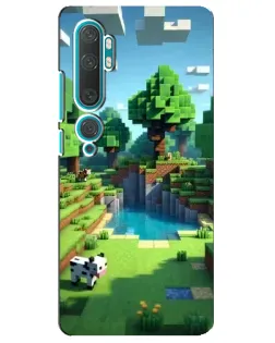 Чохол для Xiaomi Mi Note 10 з картинкою «Minecraft літній день»