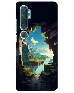 Чохол для Xiaomi Mi Note 10 з картинкою «Вид з печери»