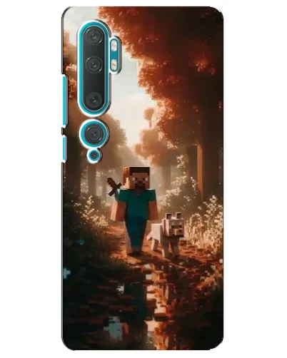 Чохол для Xiaomi Mi Note 10 з картинкою «Стів у лісі»
