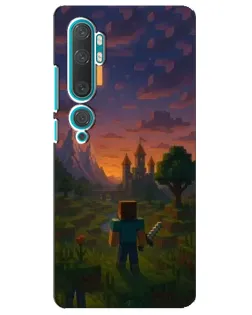 Чохол для Xiaomi Mi Note 10 з картинкою «Стів біля вежі»