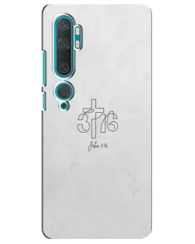 Чехол для Xiaomi Mi Note 10 с картинкой «Иоанна 3:16 Крест» Чехол для Xiaomi Mi Note 10 с картинкой «Иоанна 3:16 Крест»