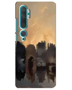 Чехол для Xiaomi Mi Note 10 с картинкой «Дорога к вере»