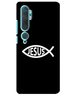 Чехол для Xiaomi Mi Note 10 с картинкой «Классический Jesus»